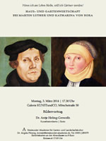 Haus- und Gartenwirtschaft bei Martin Luther und
Katharina von Bora