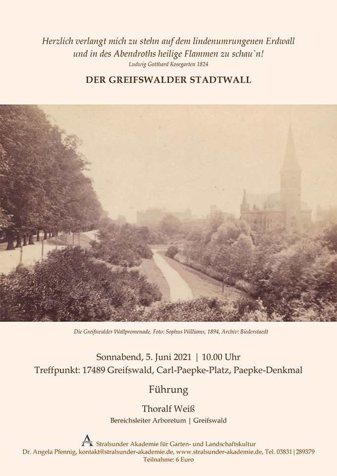 Der Greifswalder Stadtwall
