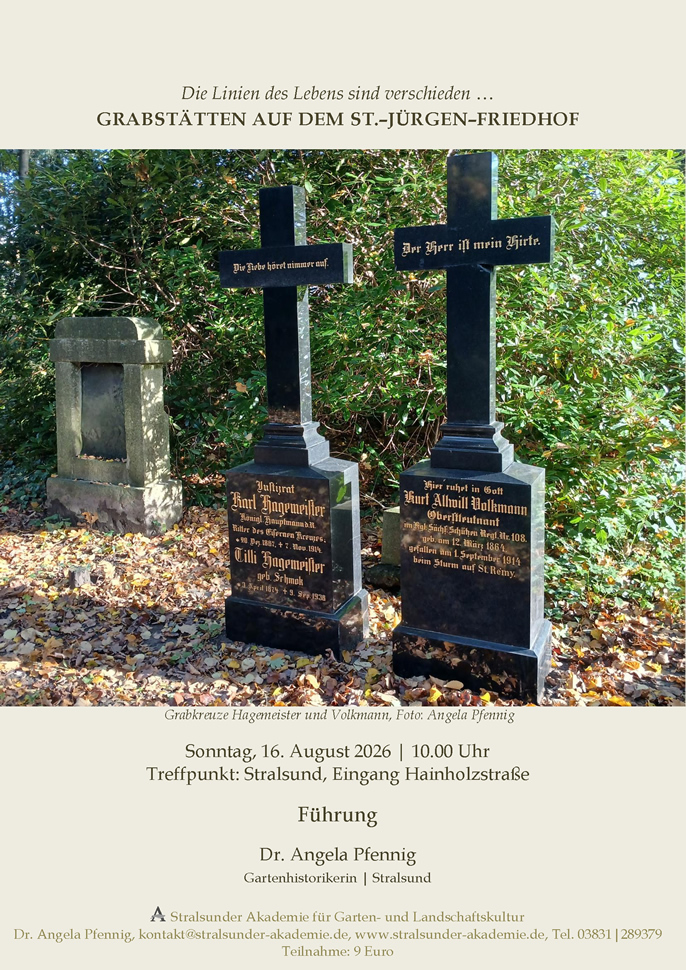 Grabstätten auf dem St.-Jürgen-Friedhof