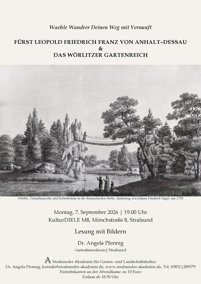 Fürst Leopold Friedrich Franz von Anhalt-Dessau und das Wörlitzer Gartenreich