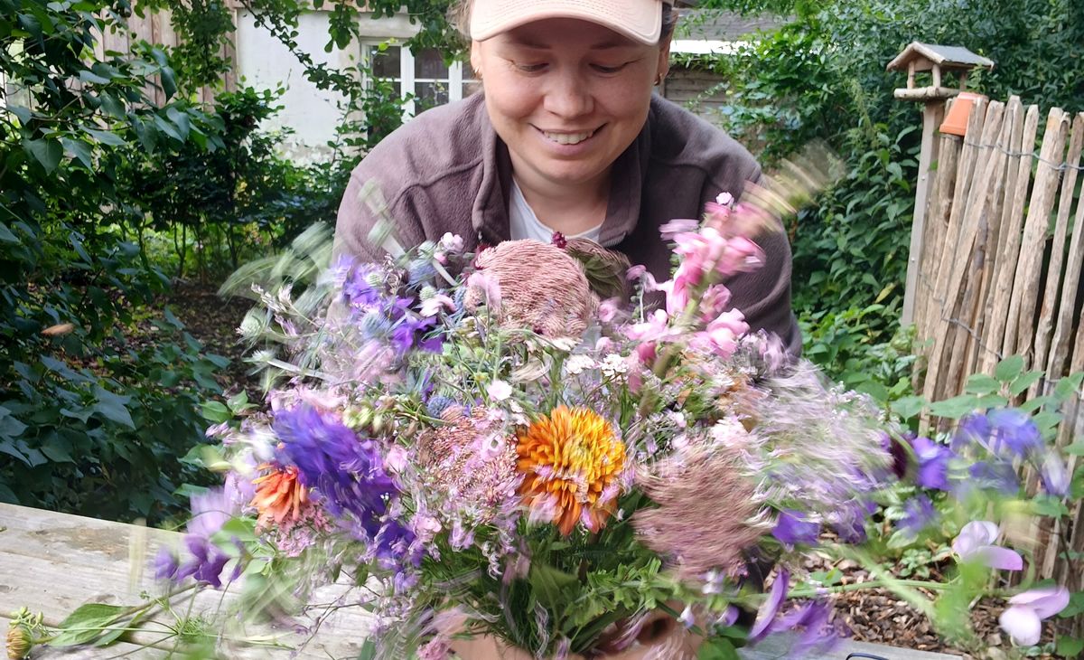 Blumenfeld in Wampen bei Greifswald - Wilde Flora
